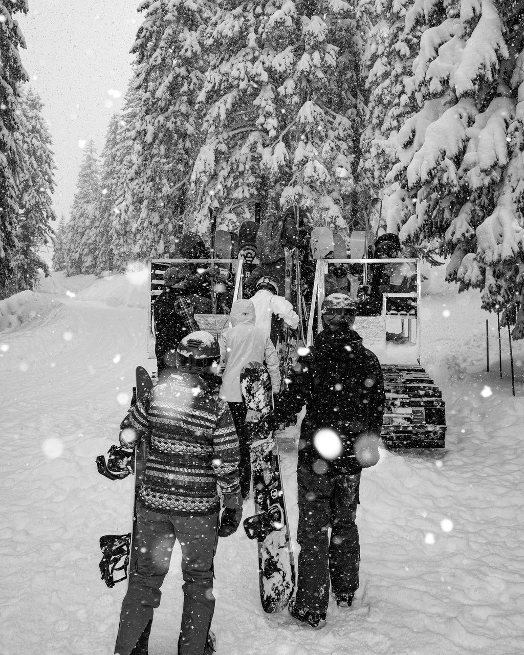 Powder Patrol Woven Patch 5-Panel Camper Cap