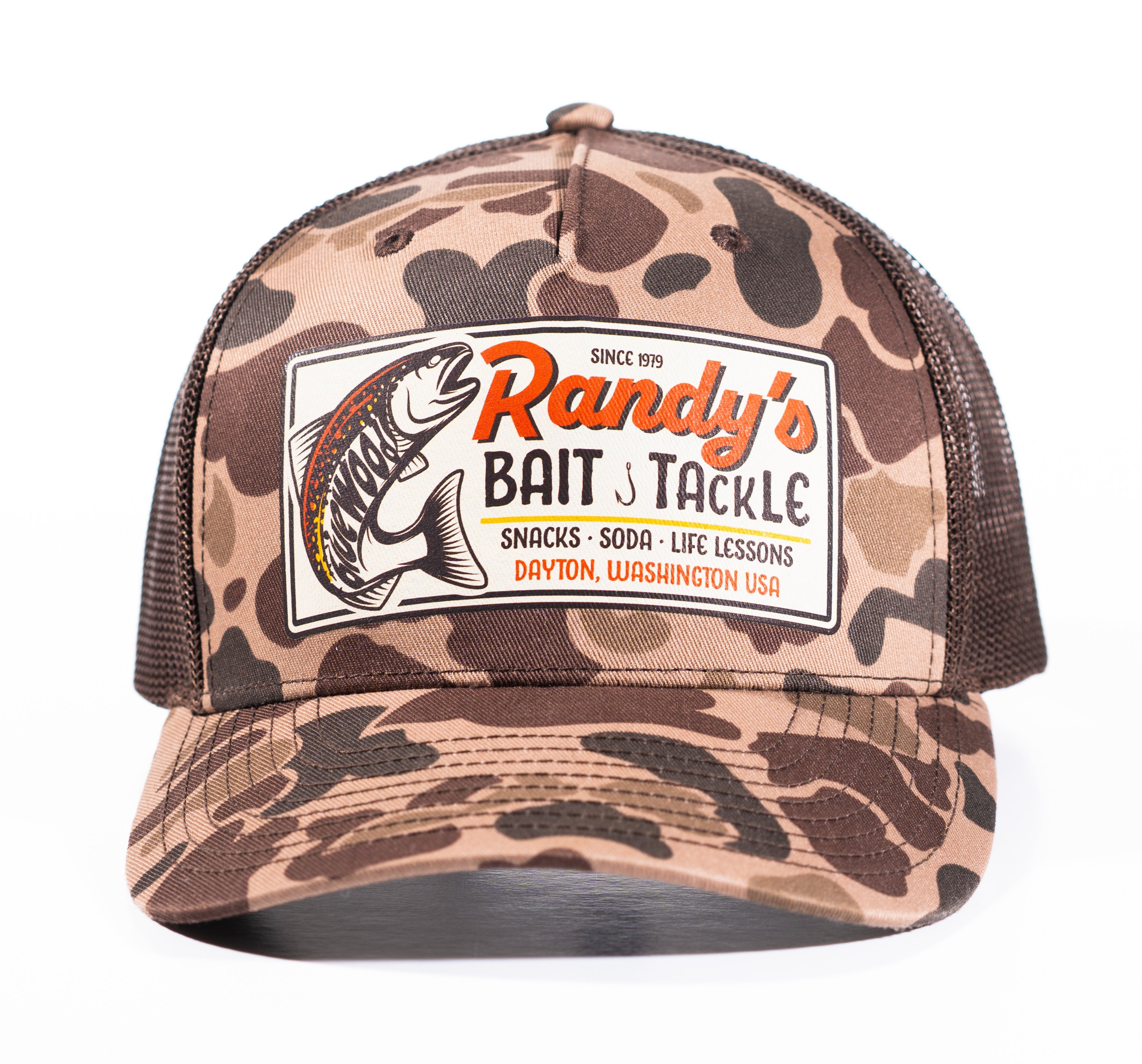 Randy’s Bait & Tackle Camo Hat