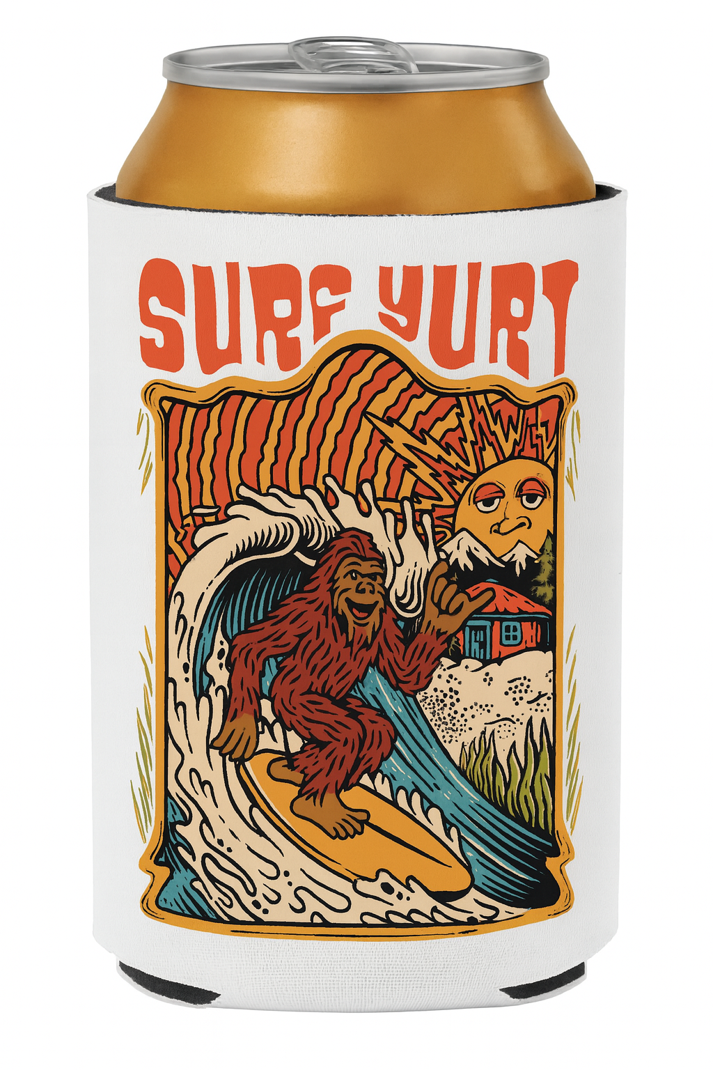 Surf Yurt Coozie Club T-Shirt
